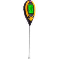 Testeur de Sol 4 en 1 Soil Tester PH-mètre, lumière du Soleil, température, hygromètre