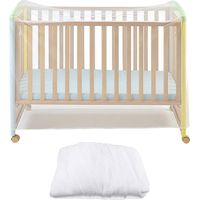 Moustiquaire pour lit de bébé, moustiquaires pour lit de bébé, robuste et lavable, 135 x 60 x 90 cm