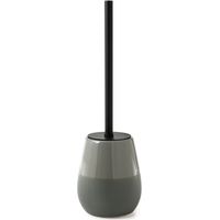 PORTA SCOPINO WC DA APPOGGIO IN CERAMICA MODELLO WILMA - DIM. CM (LXPXH): 12,7X12,7X40,6 - VERDE SALVIA - GDY