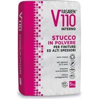 STUCCO POLVERE INTERNO V110 K2 RASABEN - KG 5 ALTI SPESSORI- 4 pezzi