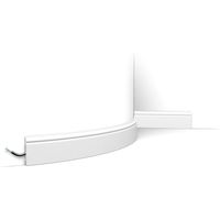 Sockelleiste Fußleiste von Orac Decor SX165F AXXENT flexible Profilleiste Wand Boden Leiste Kabelschutz Funktion 2 Meter