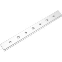 Gabarit de guidage à rainure en T pour onglet, 200 mm, en alliage d'aluminium, avec vis en T, accessoire pour le travail du bois, couleur argent.