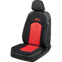 PKW Sitzauflage S-Race, Auto Sitzaufleger Universalgröße, PKW Sitzschoner Vordersitze rot, 1 Stück