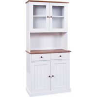Buffet - Meuble Blanc 90x45x190h cm