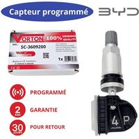 Sensor de presión de neumáticos TPMS programado Válvula de rueda BYD Atto 3 Seal Sealion 7 Dolphin Tang 433 MHz SC-3609200