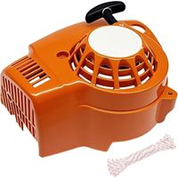 4241-080-2106 Arrancador manual de retroceso para sopladores de hojas portátiles Stihl BG86, BG86C, BG56, BG56C, SH86, SH56, SH56C. Reemplaza la pieza número 4241 080 2106. Pieza de repuesto