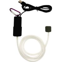 (Grün) Mini-USB-Aquarien-Luftpumpe, ultraleise Sauerstoffpumpe, kleiner Aquarium-Sauerstoffgenerator mit Ausströmerstein