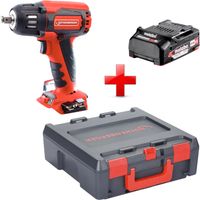 Rothenberger RO ID400 Akku Schlagschrauber 18 V 400 Nm Brushless + 1x Akku 2,0 Ah + Rocase - ohne Ladegerät