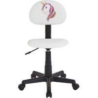 Chaise de bureau UNICORN Blanc