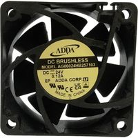 ADDA AG06024HB257103 Ventola assiale 24 V/DC (L x L x A) 60 x 60 x 25 mm