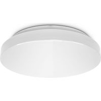 B.K.Licht plafonnier LED salle de bain Ø29cm IP44 protection eau platine 12W 1200lm lumière blanche neutre 4000K