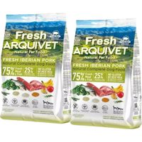 ARQUIVET Fresh Iberian Pork and fish - semi-moist dog food - 2.5kg