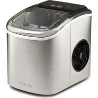 G3 Ferrari ARTIKO Tragbarer Eiswürfelbereiter 12 kg/24h Schwarz, Edelstahl