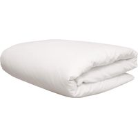 Housse de couette bébé blanche 100% coton biologique 80x120