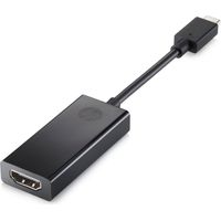 Lenovo HP USB-C to HDMI 2.0 - Adaptador para Cable (USB-C, HDMI, Male Connector/Female Connector, Negro)
