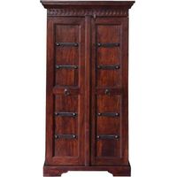 Armoire 70x36 Acacia laqué Nougat OXFORD 518