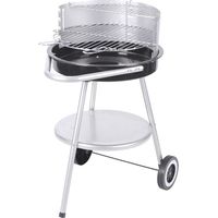Barbacoa carbon redonda con ruedas Ø 51 x 81 cm