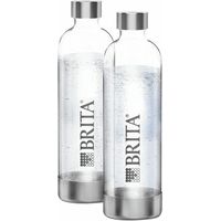 Brita Bottiglie SodaOne Pacco da 2 Trasparenti 1L