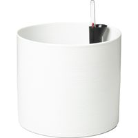 Scheurich Wateringsystem 23. pot de fleurs avec indicateur d'arrosage/indicateur d'arrosage/système d'arrosage en céramique couleur : panna incl. Wateringsystem. 23 cm de diamètre. 21 cm de hauteur. 7