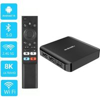 Boîtier TV Android - - M96 - Ultra HD 4K - WiFi 2.4G/5G - 1GO RAM 8GO ROM