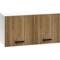Mobile sopracappa 90 cm colore noce naturale