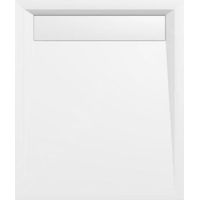 Polysan - Receveur de douche Varesa, 110x90 cm, capot de bonde, blanc 72938