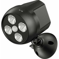 Lampe d'extérieur avec détecteur de mouvement étanche, projecteur LED avec capteur sans fil, lumière de sécurité extérieure pour escaliers, couloir, jardin, terrasse