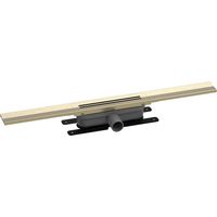 Easy drain R-line Clean Color caniveau de douche 80cm laiton brossé