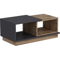 Table basse en bois "Consept" 90 x 45 x 36 cm - Travertin