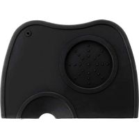 RGE Silicone Coffee Pad Press Pad Holder 125175mm Coffee Tampering Coffee Supplies Black