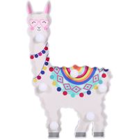 6 LED MIGNAL ANIMAL FACT NIGHT Light Batterated Room Table Christmas Party Decoration Lampe.
