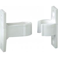 Kunststoffbeschichteter Verbundklemmanschlag, H.50 x B.50 x T.20 mm AFBAT
