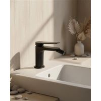 Exagonshop Rubinetto miscelatore bidet senza scarico in ottone