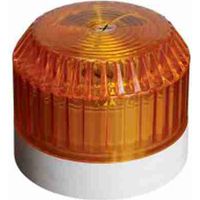 531044FULL-1003 - BLINKEND XENON IP54 WEISS/GELB MIT MANIPULATIONSSCHUTZ