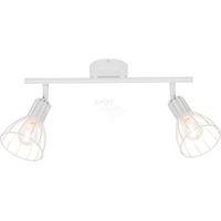 Spot-Light Megan plafón blanco 55 cm minimalista