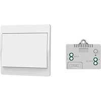 Interruttore wireless impermeabile e autoalimentato – Portata del telecomando fino a 150 m – Facile installazione in bagno – Compatibile con tutti i tipi di lampadine – Dksfjkl