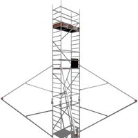 Rollfix 2.0 600, Arbeitshöhe 6m, inkl. Rollen (Ø125mm) & Dreieckausleger