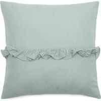 Housse de coussin collection ELZA Volant central 45x45 cm