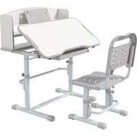 ZONEKIZ Kids Desk and Chair Set