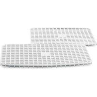 Alfombra para fregadero blanca 33X24 6700P Giganpl