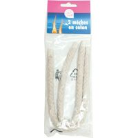 Mèches rondes pour torche flambeau de 150 cm - lot de 2