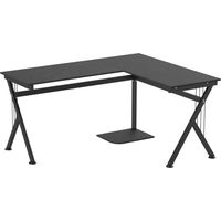 Mesa de Ordenador Esquinera Madera Oficina Hogar Escuela 80x50x75cm