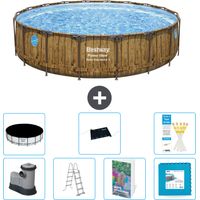 Bestway Bestway Power Steel Ronde - 549x122 cm - 8-pièces S621
