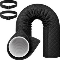 Gaine Isolante Pour Tuyau Climatiseur Manchon Isolant Renforcé Accessoires Climatiseur Intérieur extérieur mur fenêtre maison appartement garage camping-car hiver
