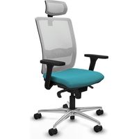 Silla de oficina piqueras y crespo Haches negro ergonómica