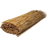 Werka Pro – Canisse en roseau naturel 1,5 x 5 m – Épaisseur 4 à 6 mm – Liens en fil de fer plastifié – Brise vue pour espaces extérieurs