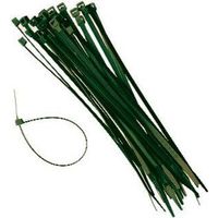 Collar de tutoraje - NATURALEZA - 15 cm - Lote de 25 - Verde