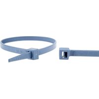 WKK 150226671 Fascetta per cavi 370 mm 4.80 mm Blu rilevabile 100 pz.