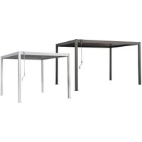 PERGOLA BIOCLIMATICA 'QUIETE' mt 3 x 4 - h. 2,4 - col. bianco