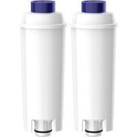 Water filter for Delonghi Magnifica Coffee Machine, soften water, reduce limescale - including versions of ECAM, Esam, ETAM series (2pcs)